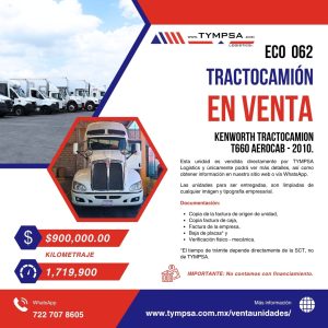 ECO 062 Kenworth T660 AEROCAB 2010