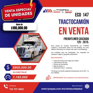 ECO 147 Freightliner CASCADIA 125 2015