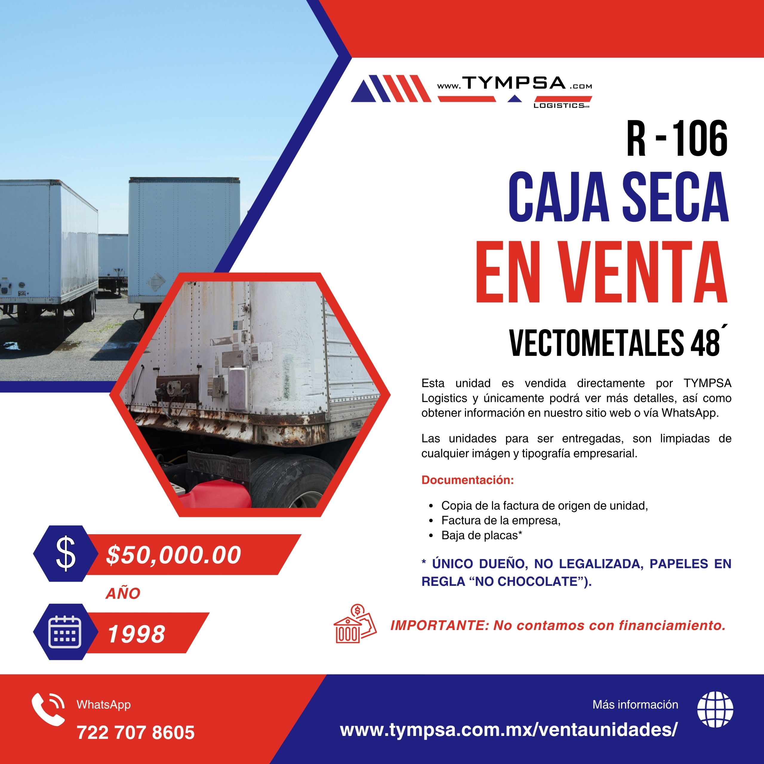 R- 106 VECTOMETALES 48' 1998 - Imagen 1