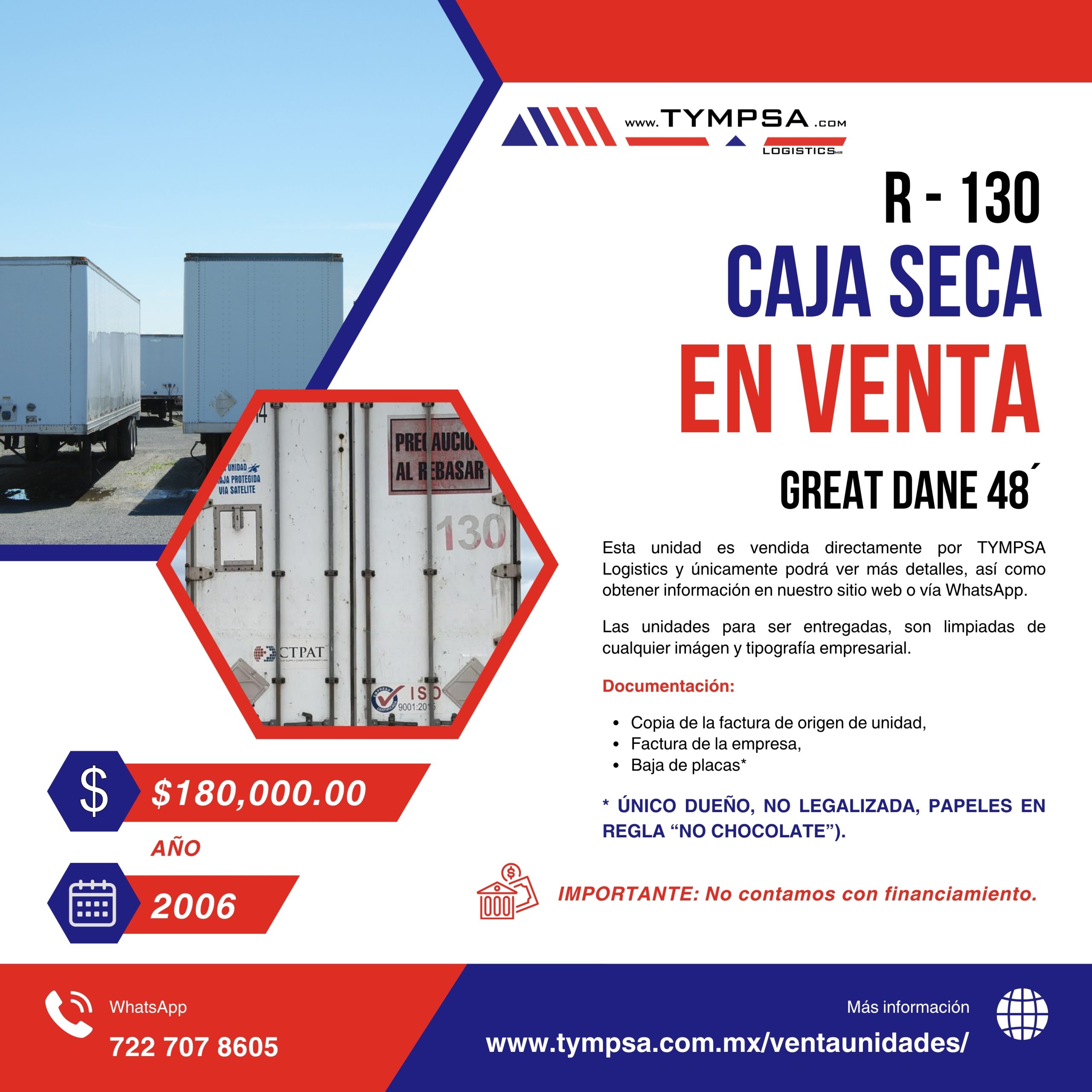 R- 130 GREAT DANE 48' 2006 - Imagen 1