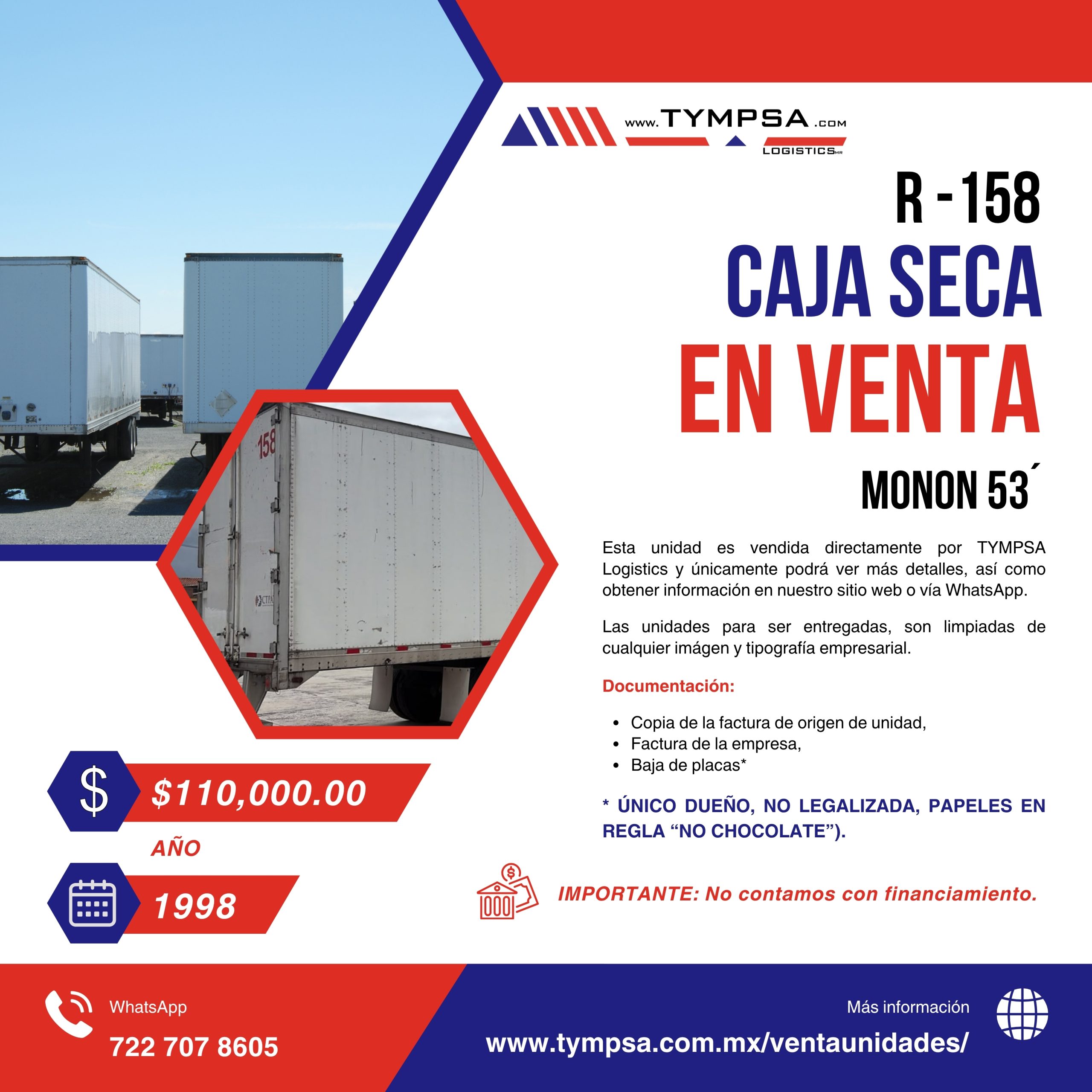 R- 158 MONON 53' 1998 - Imagen 1