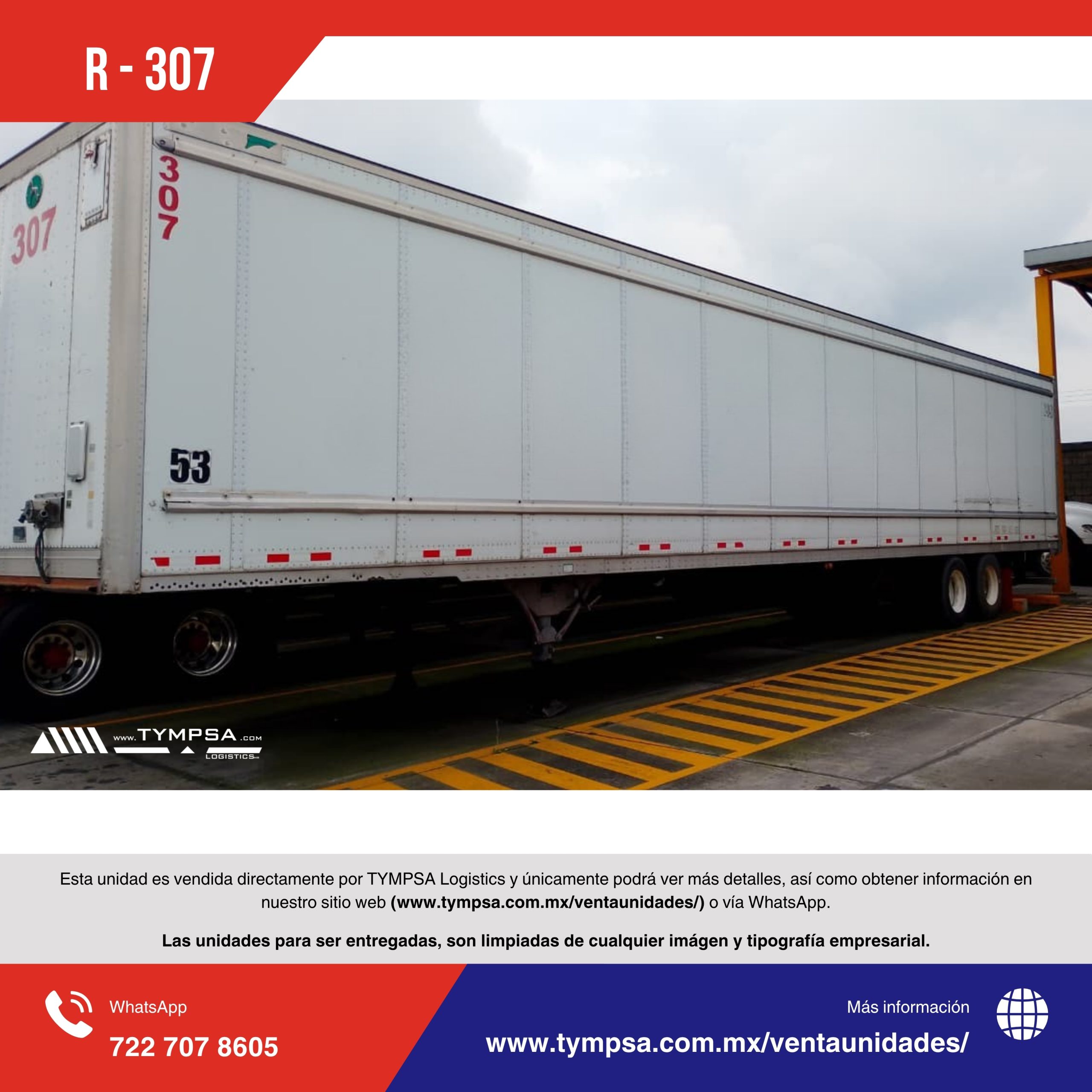 R- 307 GREAT DANE 53' 2008 - Imagen 6