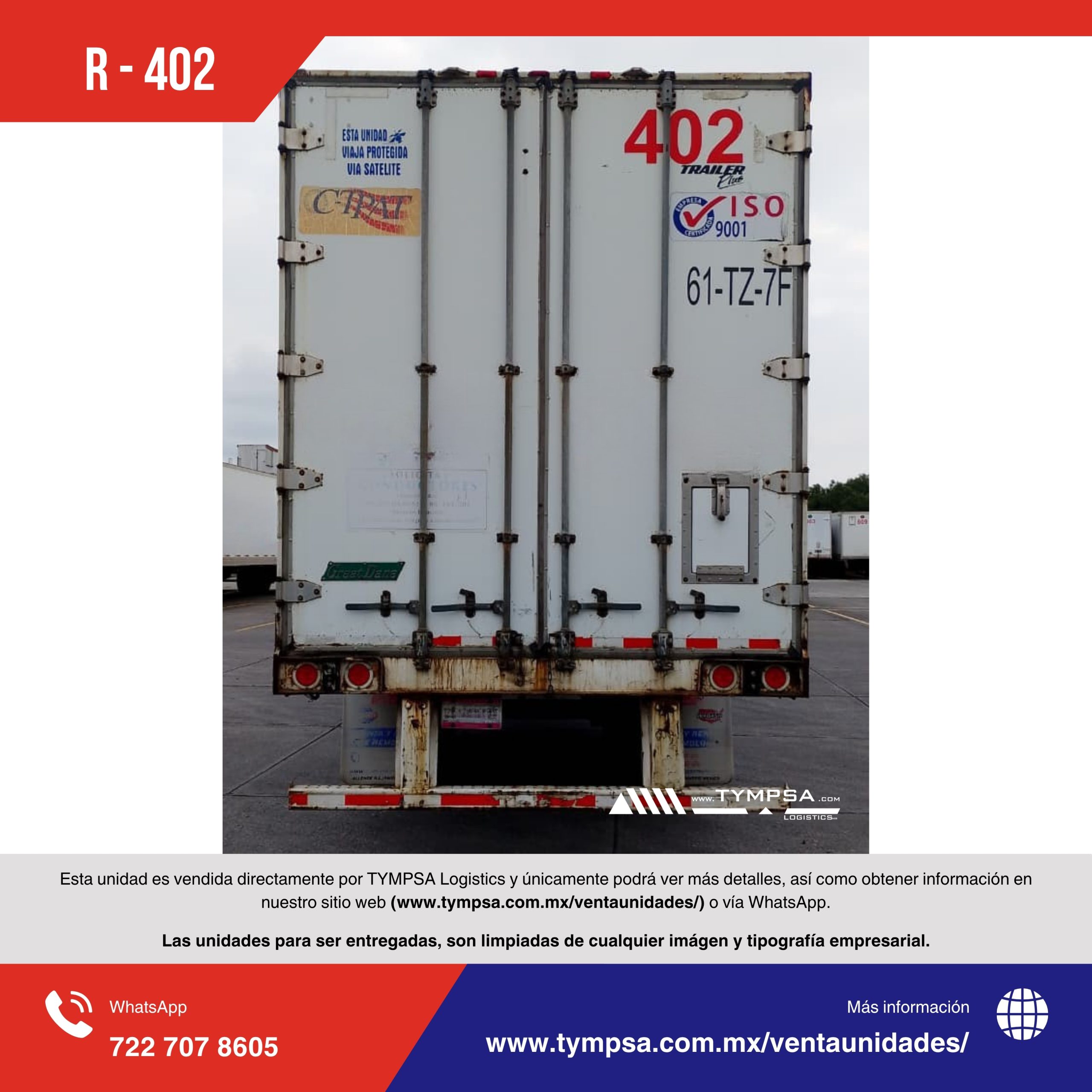 R- 402 GREAT DANE 53' 2008 - Imagen 5