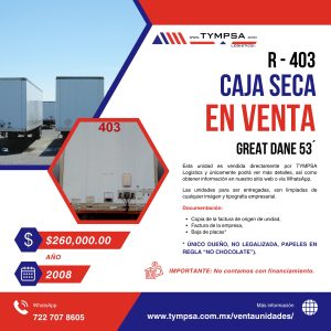 R- 403 GREAT DANE 53' 2008