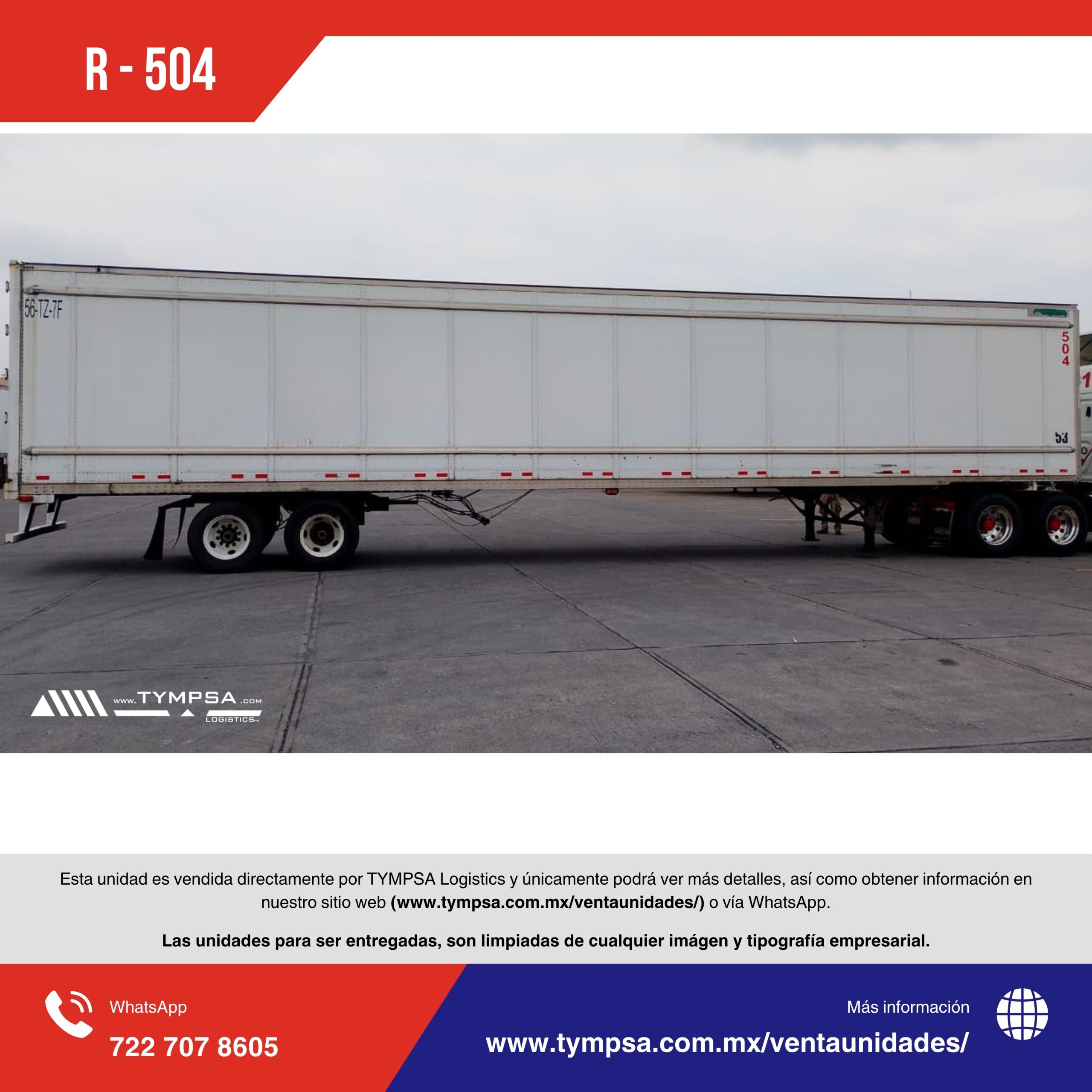 R- 504 GREAT DANE 53' 2008 - Imagen 2