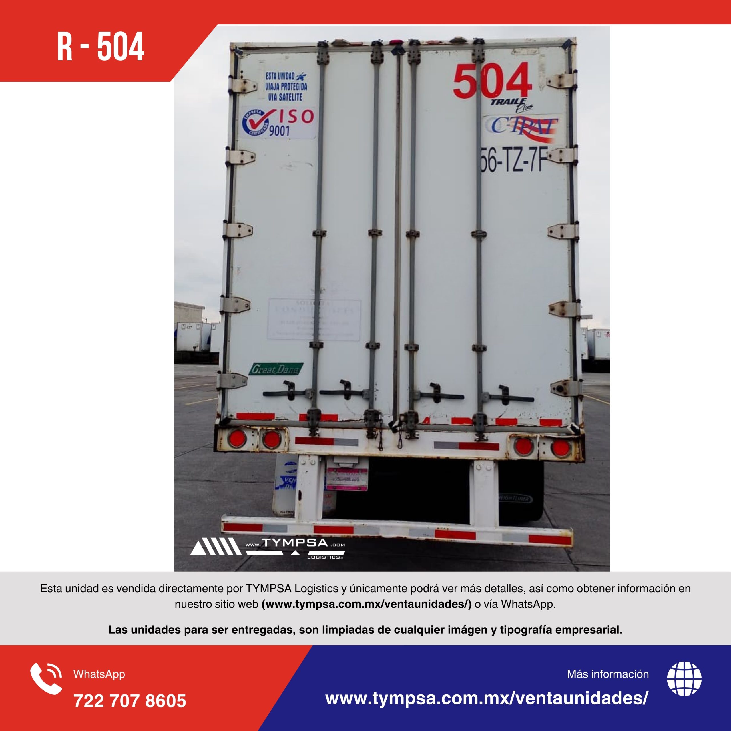 R- 504 GREAT DANE 53' 2008 - Imagen 5