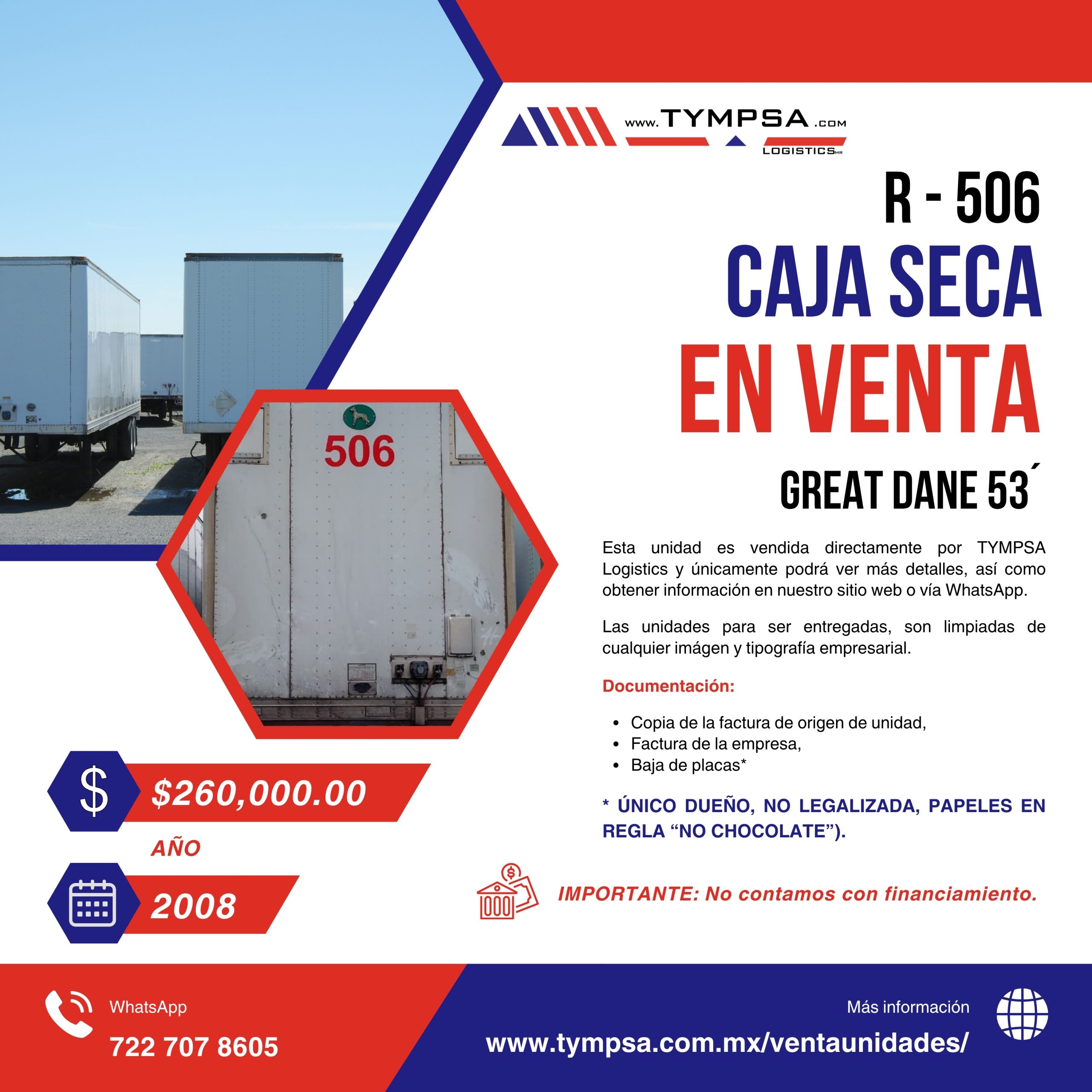 R- 506 GREAT DANE 53' 2008 - Imagen 1